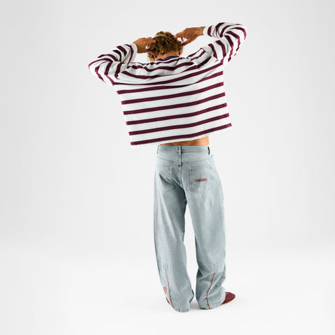 Fall / SSPCS Club Barrel Jeans - Bleached