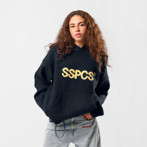 Winter2 / SSPCS Knitted Hoodie - Navy