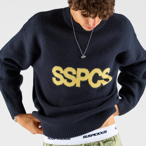 Fall 1 / SSPCS Knitted Sweat - Navy