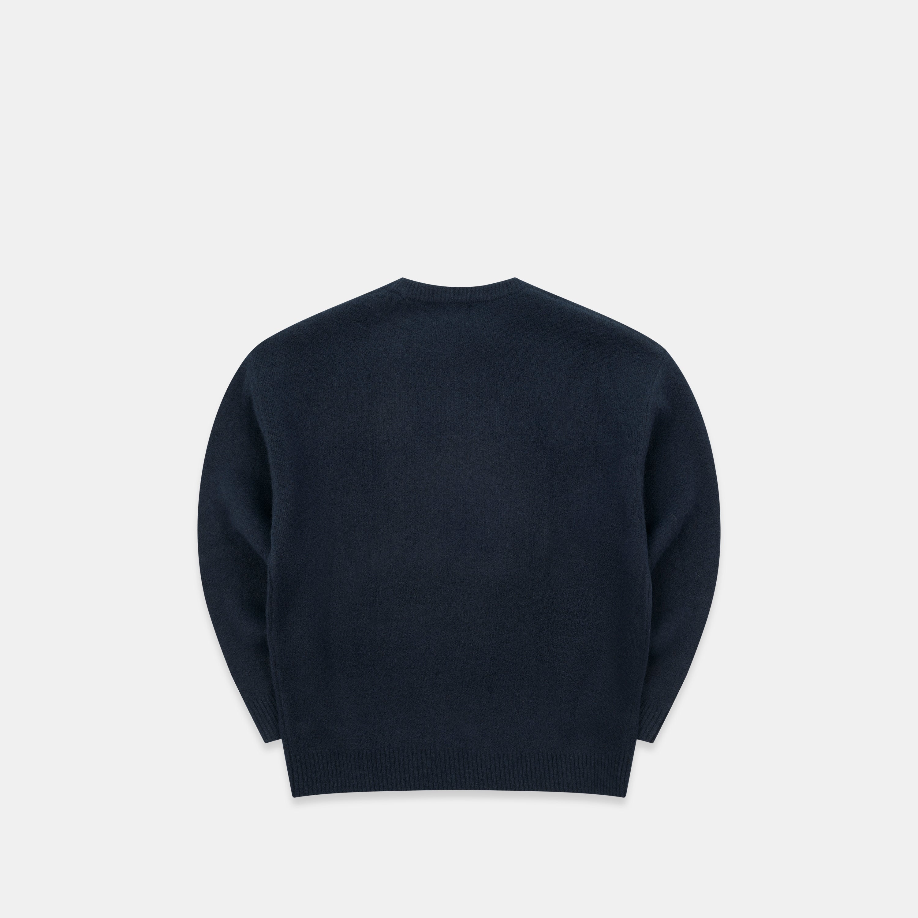 SSPCS Knitted Sweat - Navy – Suspicious Antwerp
