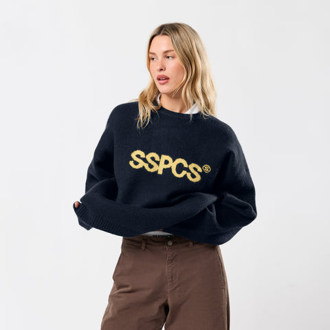 Winter2 / SSPCS Knitted Sweat - Navy