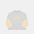 Summer Stripes / SSPCS Striped Layered Longsleeve - Ash & Butter