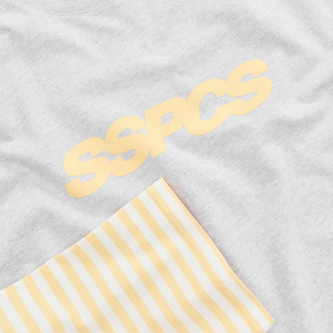 Summer Stripes / SSPCS Striped Layered Longsleeve - Ash & Butter