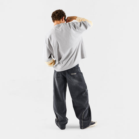 Summer Stripes / SSPCS Striped Layered Longsleeve - Ash & Butter