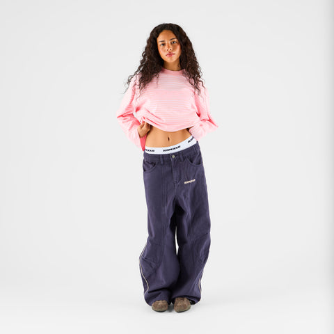 Summer Stripes / SSPCS Striped Longsleeve - Pink
