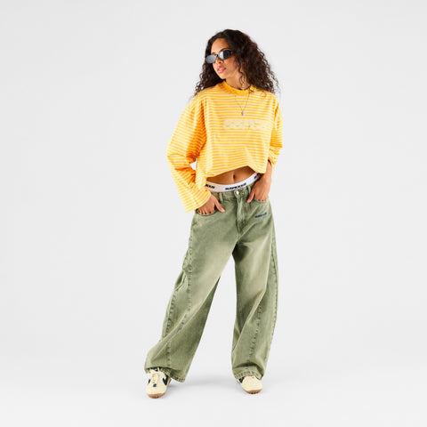 Summer Stripes / SSPCS Striped Longsleeve - Yellow