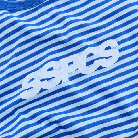 Summer Stripes / SSPCS Striped Ringer Tee - Blue
