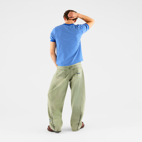 Summer Stripes / SSPCS Striped Ringer Tee - Blue
