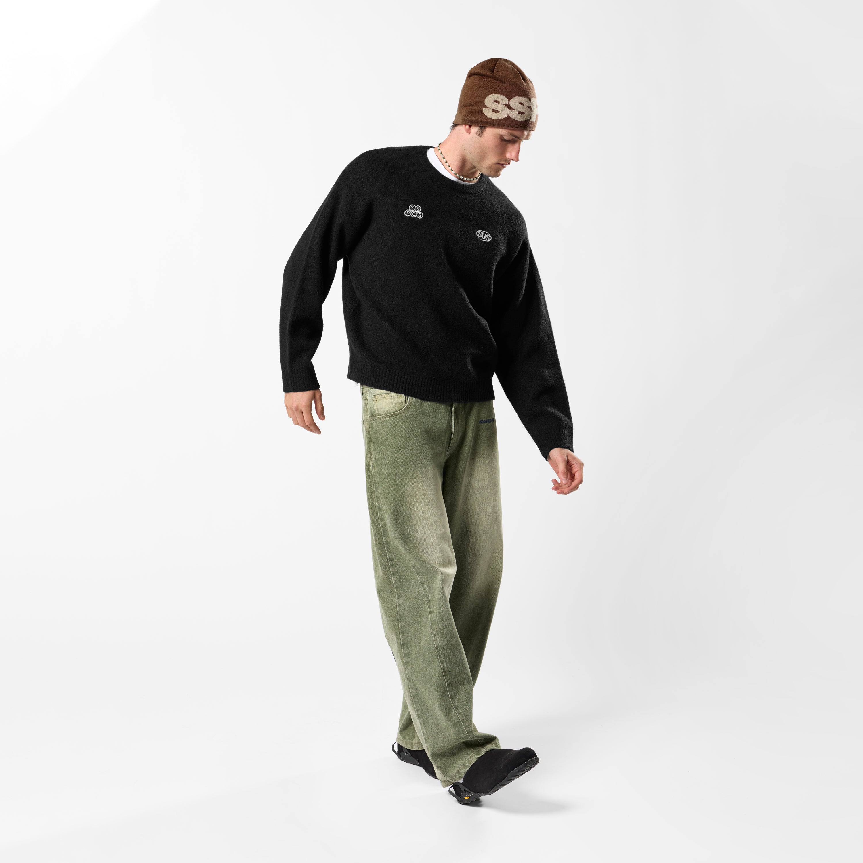 SSPCS Beanie - Espresso – Suspicious Antwerp