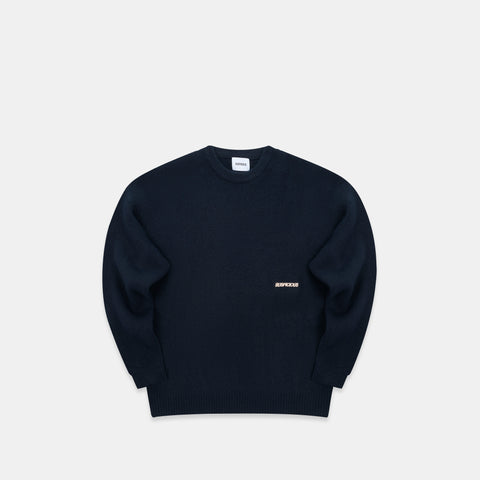 Prelist / The SUS Knitted Sweat - Navy