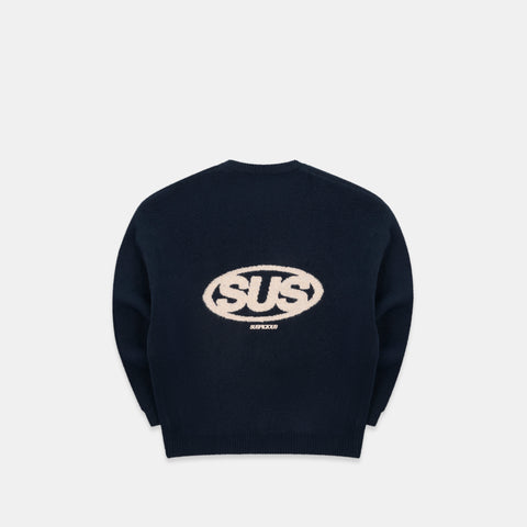 Prelist / The SUS Knitted Sweat - Navy