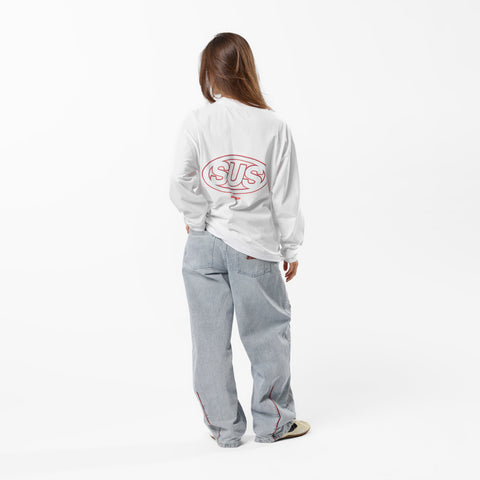 PL / SUS Longsleeve - White