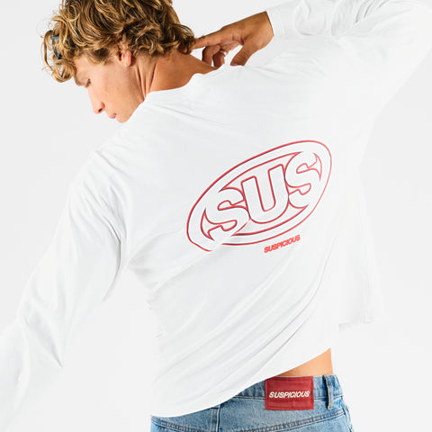 PL / SUS Longsleeve - White