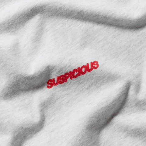 Bestsellers GTD / S(us)USPICOUS Tee - Ash
