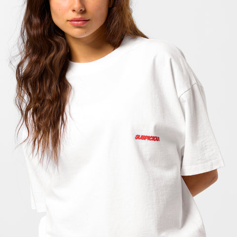 GTD / S(us)USPICIOUS Tee - White