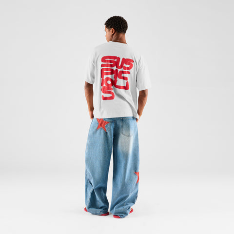 Bestsellers GTD / S(us)USPICOUS Tee - Ash