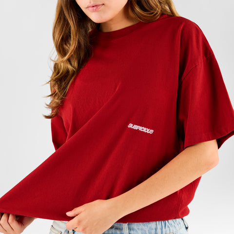 Bestsellers GTD / S(us)USPICOUS Tee - Red