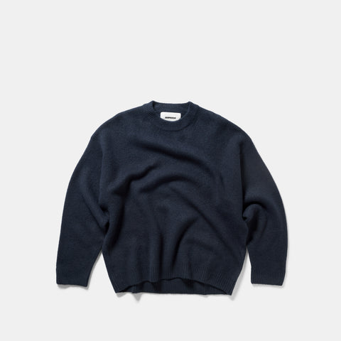 Winter 2 / Script Knitted Sweat - Nightfall