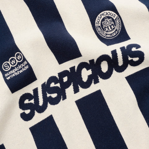 Off Season / Sideline Knitted Football Polo - Nightfall