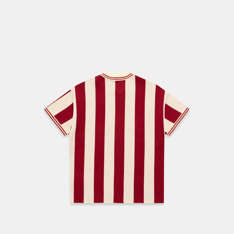 Off Season / Sideline Knitted Football Polo - Red