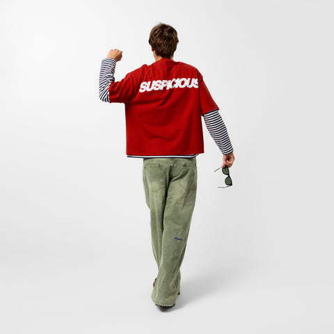 Bestsellers Variants / Slab Tee - Ruby Red