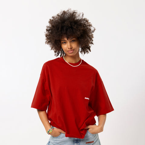 Bestsellers Variants / Slab Tee - Ruby Red