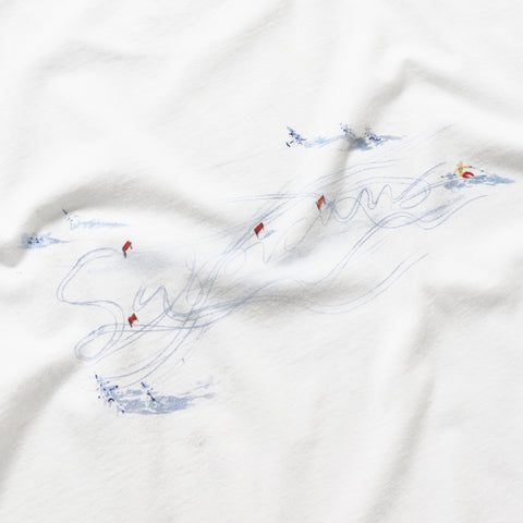 Winter 1 / Slalom Tee - White