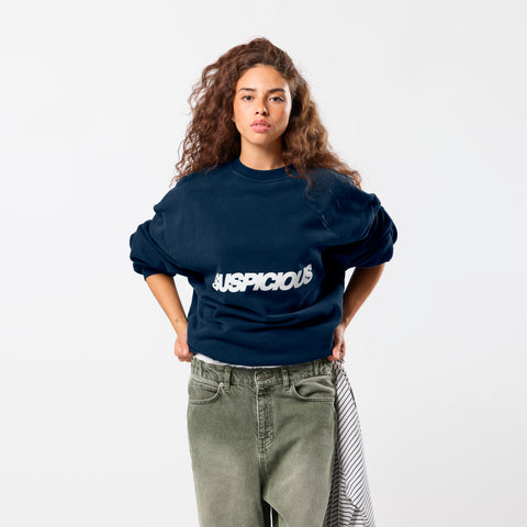 Spring / Slanted Crewneck - Nightfall
