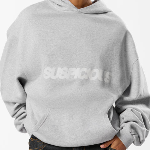 PL / Slanted Hoodie - Neutral Heather