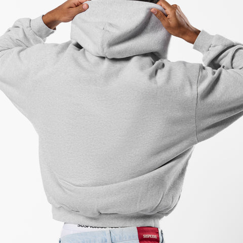 PL / Slanted Hoodie - Neutral Heather