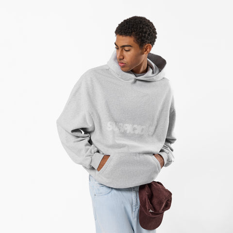 PL / Slanted Hoodie - Neutral Heather