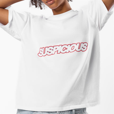 PL / Slanted Tee - White