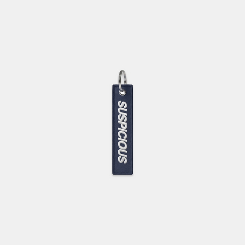 PL / Suspicious Embroidered Keychain - Nightfall