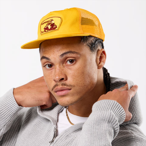 Winter3 / Snowmobile Cap - Yellow