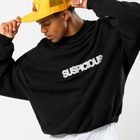 Winter 5 / Solid Crewneck - Black