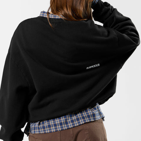 Winter 5 / Solid Crewneck - Black