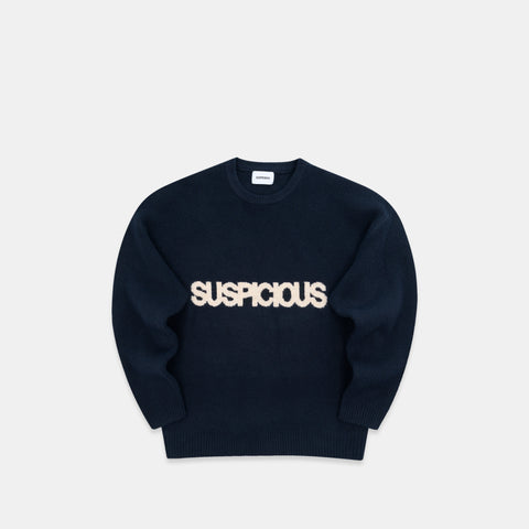 Winter 5 / Solid Knitted Sweat - Nightfall