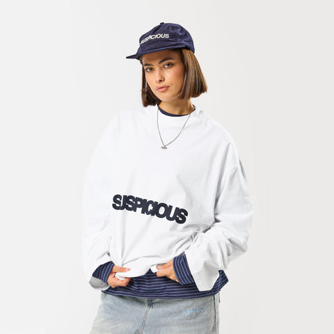 Softground / Solid Longsleeve - White
