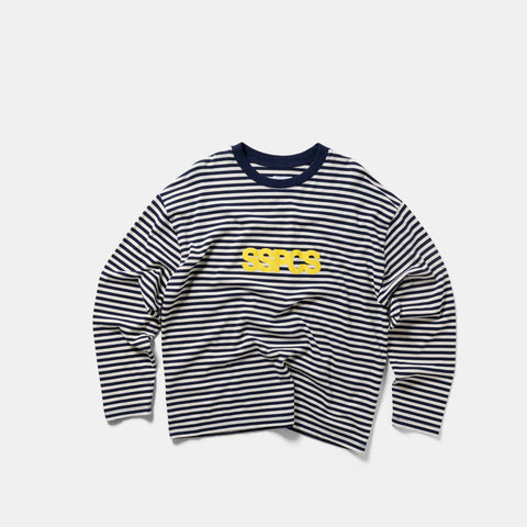 PL / Solid Striped Longsleeve - Coastal Blue
