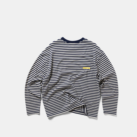 PL / Solid Striped Longsleeve - Coastal Blue