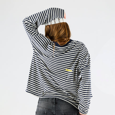 PL / Solid Striped Longsleeve - Coastal Blue