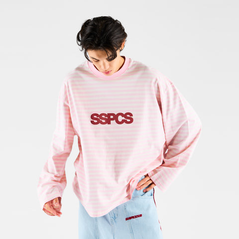 Bestsellers Variants / Solid Striped Longsleeve - Pink