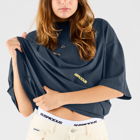 Summer Breeze / Solid Tee - Nightfall