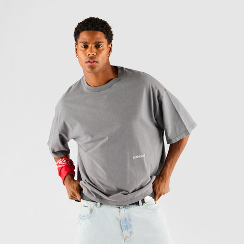 Suspicious Cowboys / Spirit Tee - Washed Charcoal