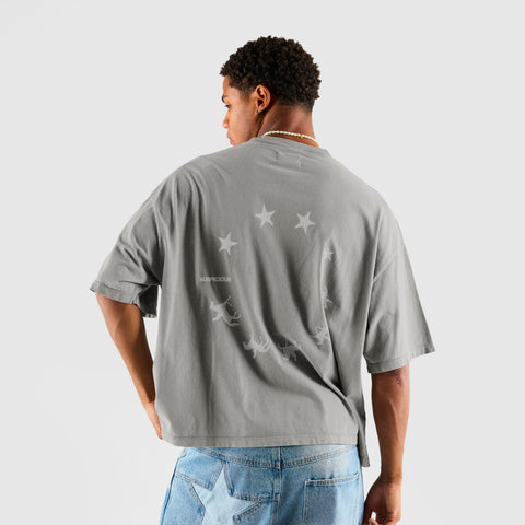 Suspicious Cowboys / Spur Tee - Washed Rhino