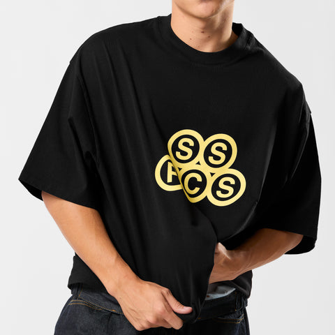 Winter2 / Stack Unit Tee - Black