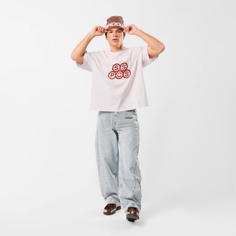 Winter2 / Stack Unit Tee - Icy Orchid