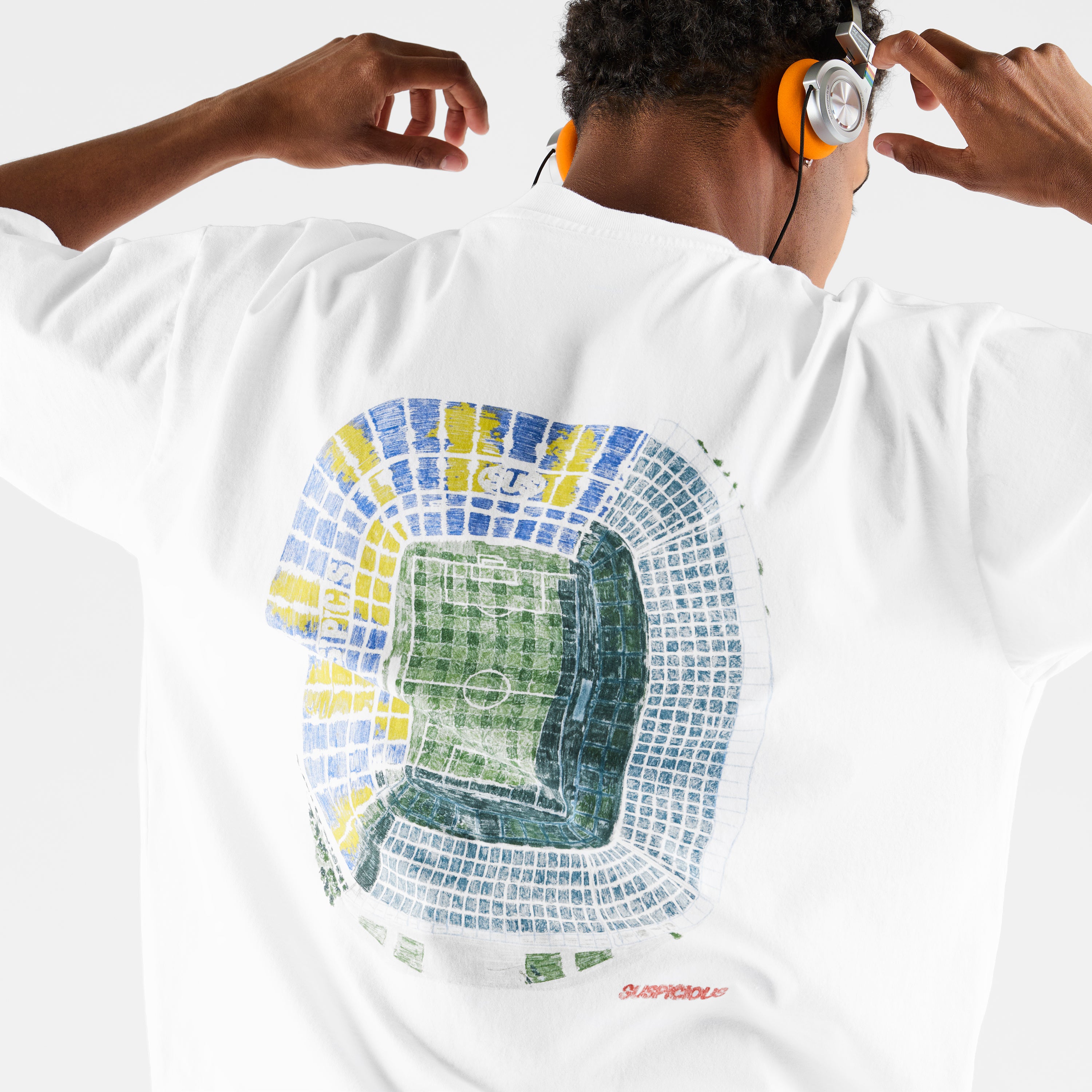 シャツ Surepeme Football Tee White L Stadium Tee - White – Suspicious Antwerp