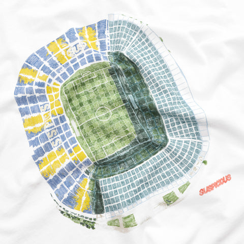 Football / Stadium Tee - White