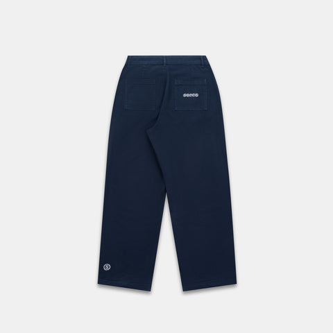 S2 / Stamped Piping Barrel Pants - Nightfall